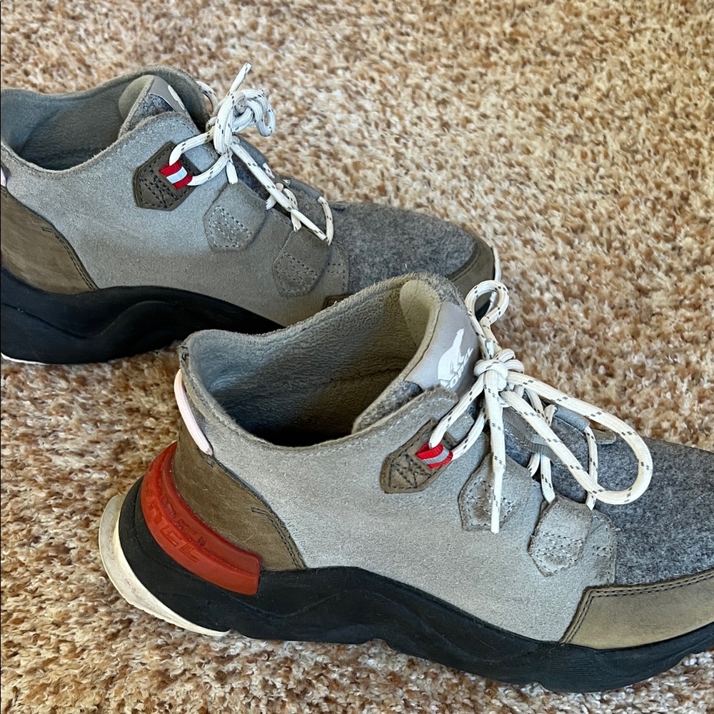Sorel Women’s Sneakers in Gray and Tan